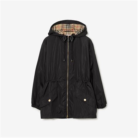 Burberry nylon jacket black